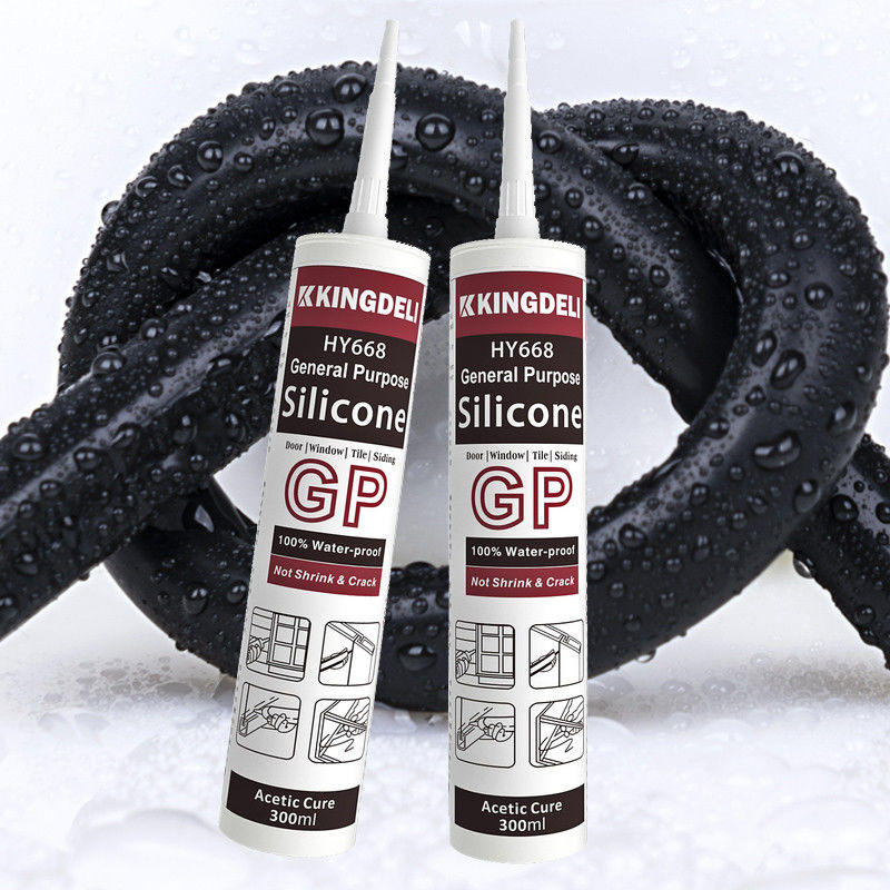Odorless Strong Adhesive Silicone Sealant 280ml White Color