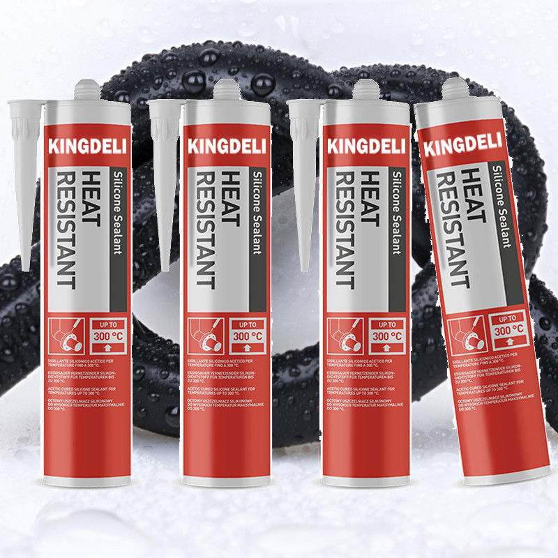 General Purpose Neutral Heat Proof Silicone Sealant Weatherproof Grey Color