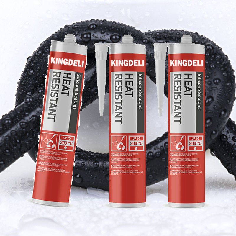 Odorless One Component Silicone Sealant Weather Resistant Grey Color