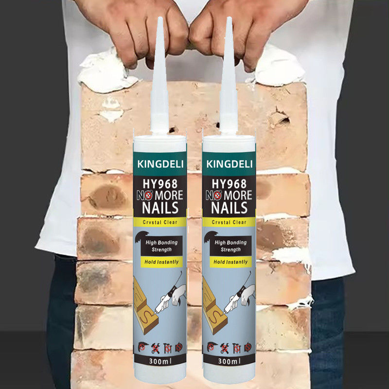 Cream Color Liquid No More Nails Wood Glue 280ml 300ml For Wood Furniture