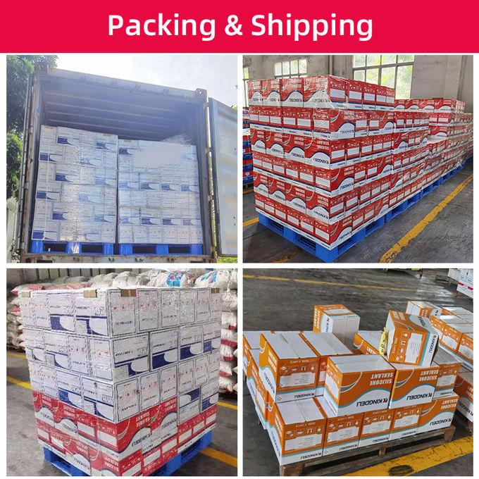 Clear Weatherproof GP Glass Sealant Silicone Glue For Caulking